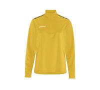 Felpa con zip a metà da donna Craft Sduad Go Jaune XL