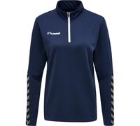 hummel hmlAUTHENTIC Half Zip Sweatshirt Woman Color: Marine_Talla: S