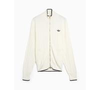 Felpa con zip adidas Originals Cable Knit Firebird per uomo