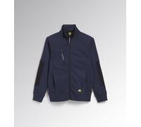 Felpa con zip Diadora Sweatshirt FZ Litework Blu Classico - 702.175943