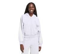 ADIDAS SPORTSWEAR Giacca di felpa sportiva grigio sfumato / bianco Donna ADIDAS SPORTSWEAR XSxTaglie normali