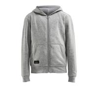 Felpa con zip e cappuccio per bambini Craft community Gris 12/14 ans