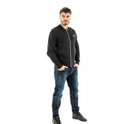 Fred Perry Zip Trough Sweatshirt - Felpa Con Zip Intera Nero - Taglia L Uomo