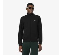 Felpa con zip in pile Nero L Tinta unita