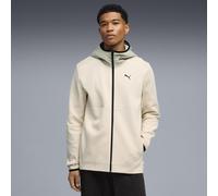 PUMA Tech Full-Zip Felpa con Cappuccio Dk