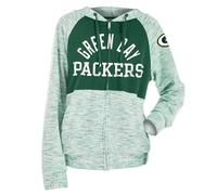 Felpa Con Zip Space Dye Delle Donne Dei Green Bay Packers