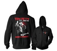Felpa Con Zip Ufficialmente Licenziata Di Tom Petty & The Heartbreakers