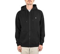 Felpa Con Zip Volcom Single Stone - Nera (AW25)