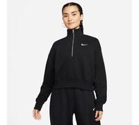 Felpa corta con zip a 1/4 Nike Phoenix Fleece - Donna - Nero XXL Short