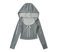 Felpa Corta Fairycore Vintage Con Mini Gonna Set 2 Pezzi Donna S M L