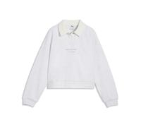 Felpa corta in pile PUMA Class dal taglio morbido per ragazzi, Accessori, Bianco, 7-8Y 7-8Y