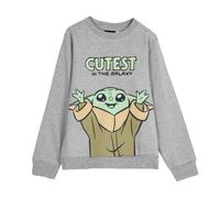 Felpa Cotton Brushed The Mandalorian Grogu BEIGE - 8 Anni | UNISEX CERDà