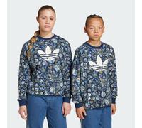 Felpa Crew adidas Originals X Liberty London Kids Night Indigo / Multicolor 13-14A