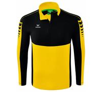 Erima Bambini Felpa da Allenamento Six Wings, Giallo, 164