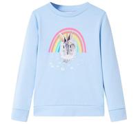 vidaXL Felpa da Bambina Azzurra 92
