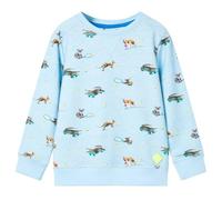 Felpa da Bambino Azzurro Mélange 140