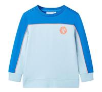 Felpa da Bambino Blu Brillante e Azzurro 128