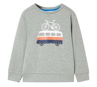 Felpa da Bambino Cachi Chiaro Mélange 92