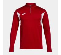 Felpa da bambino con chiusura a metà zip Joma Winner III Rouge 12/14 ans