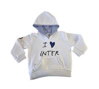 Felpa da bambino in cotone felpato compatibile con Inter