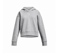 Felpa da bambino Under Armour Rival Fleece Crop Hoodie Dimensione per bambini: 152-158 / Colore: grigio chiaro