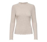 Felpa da donna a collo alto Only Onlemma Gris XS