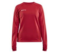 Felpa da donna con collo rotondo Craft evolve Rosso 2XL