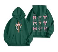 Felpa da Donna con Stampa Oversize Adolescenti Classiche Maglioni Y2K Giacche Casual Loungewear da Donna Pullover con Coulisse Stampa Felpe Elegante Leggero Felpa a Maniche Lunghe