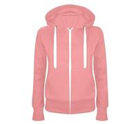 Felpa da Donna con Zip e Cappuccio Giubbino Sweatshirt Y2k E-Girl con Tasche Offerte Casual Manica Lunga Maglioni Autunnali Coulisse Felpe Sottili Sportivi