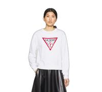 Felpa da donna Guess CN Original Blanc XS