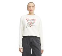 Felpa da donna Guess Love Triangle Beige S
