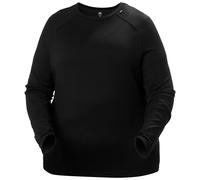 Felpa da donna Helly Hansen Lifa Merino Midweight Crew Plus Noir 3X