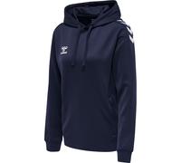 Felpa da donna in poliestere con cappuccio Hummel Core XK Bleu S
