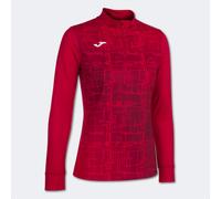 Felpa da donna Joma Elite VIII 1/2 zip Rouge 14 anni