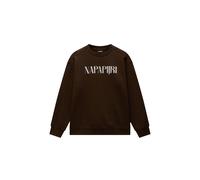 Napapijri Bliss Crew Sweatshirt Marrone 2XL Donna