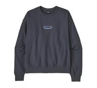 Patagonia - Women's 95 Oval Logo Daily Crew - Maglione M grigio/blu