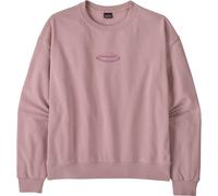 Patagonia Felpe W'S '95 OVAL LOGO DAILY CREW in Rosa EU L