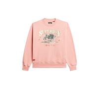 Felpa da donna Superdry Travel Souvenir Rose S