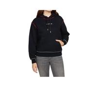 Felpa da donna Tommy Hilfiger Mdrn Reg Gbl Stp canguro classica L