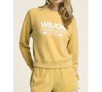 Wilson Sideline Crew Felpa Donna in giallo oro, Taglia: S