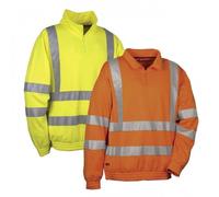 Felpa da lavoro ad alta visibilità Cofra Route