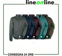 Felpa da lavoro Cofra Arsenal invernale con zip al collo | 280 gr/mq