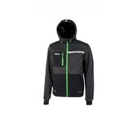 FELPA U-POWER GALAXY ASPHALT GREY GREEN TAGLIA 2XL GALAXY-UPOFU275RL-2XL U-POWER