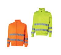 Felpa da lavoro con zip lunga U-Power Lyncis