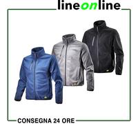 Felpa da lavoro Diadora Utility Sweat Pile FZ invernale full zip multitasche