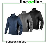 Felpa da lavoro Diadora Utility Sweatshirt Industry HZ a mezza zip multitasche