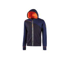 Felpa da lavoro full zip con cappuccio JUPITER U-POWER