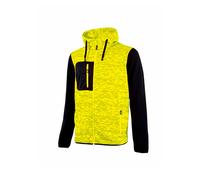 Felpa da lavoro full zip con cappuccio RAINBOW U-POWER