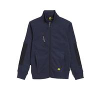 Felpa da Lavoro in Cotone Full Zip per Uomo Morbida e Calda Diadora Utility Sweatshirt FZ Litework Blu (EU XL)