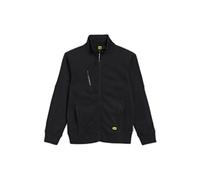 Felpa da Lavoro in Cotone Full Zip per Uomo Morbida e Calda Diadora Utility Sweatshirt FZ Litework Nera (EU 2XL)